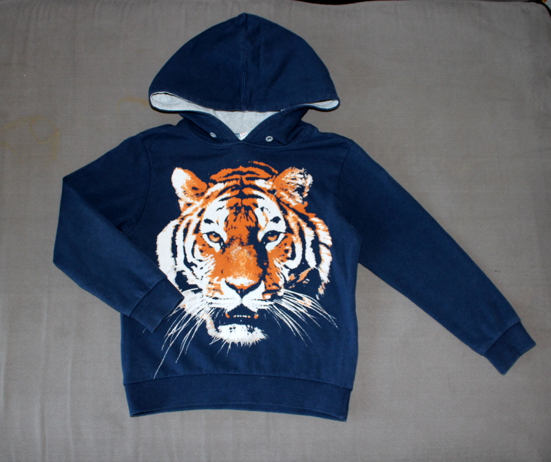 H&M bluza z tygrysem jak nowa Rozm 116