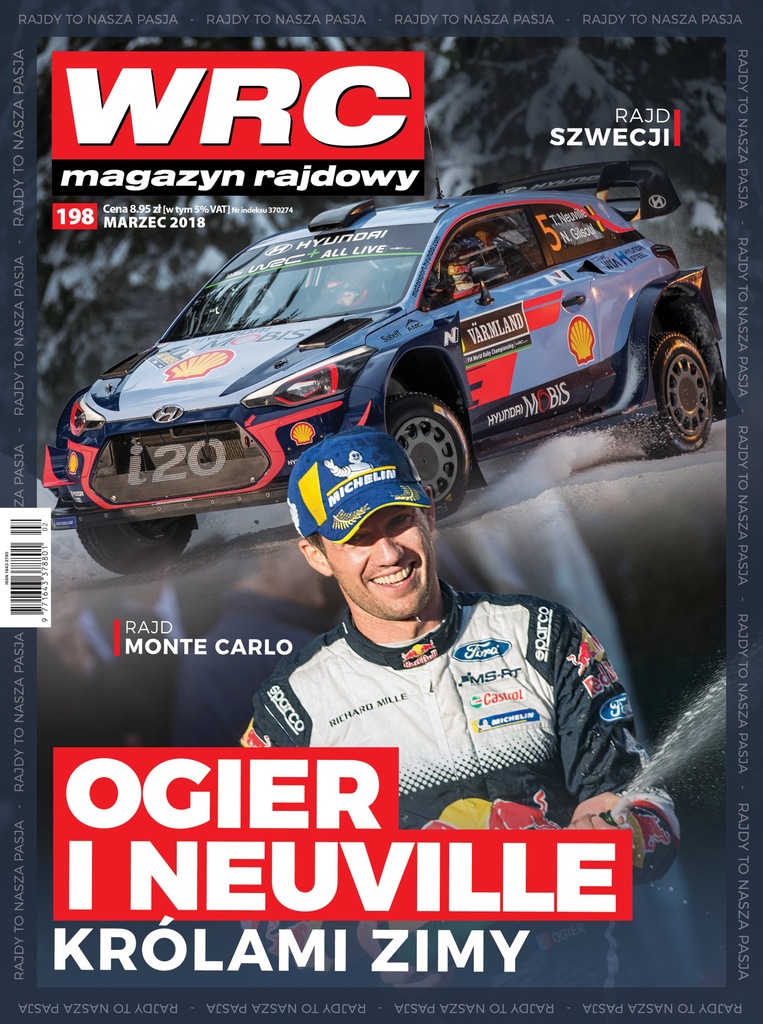 WRC Magazyn Rajdowy nr 198 przesyłka GRATIS
