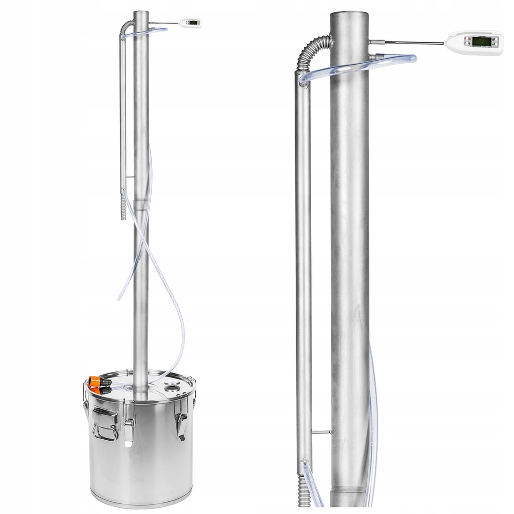 DESTYLATOR INOX 30L KOLUMNA Z REFLUKSEM BIOWIN