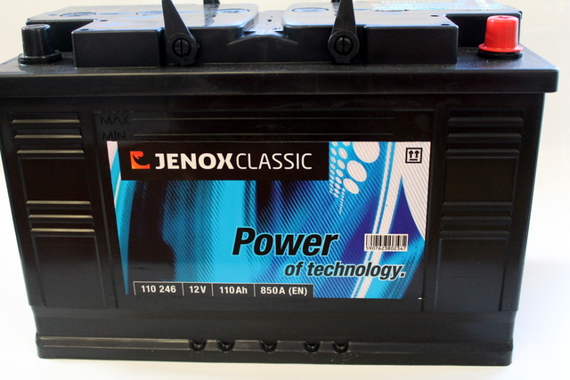 Akumulator JENOX CLASSIC 12V 110Ah 850A