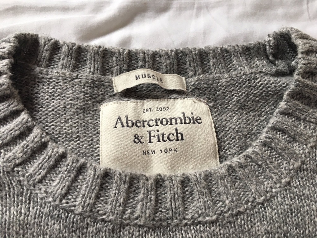 Abercrombie & Fitch / A&F / Sweter, roz XL