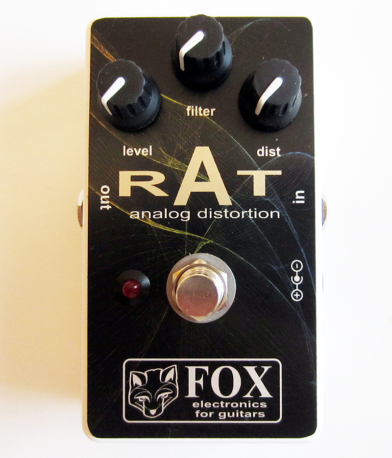 RAT - analogowy distortion (LM308 chip)