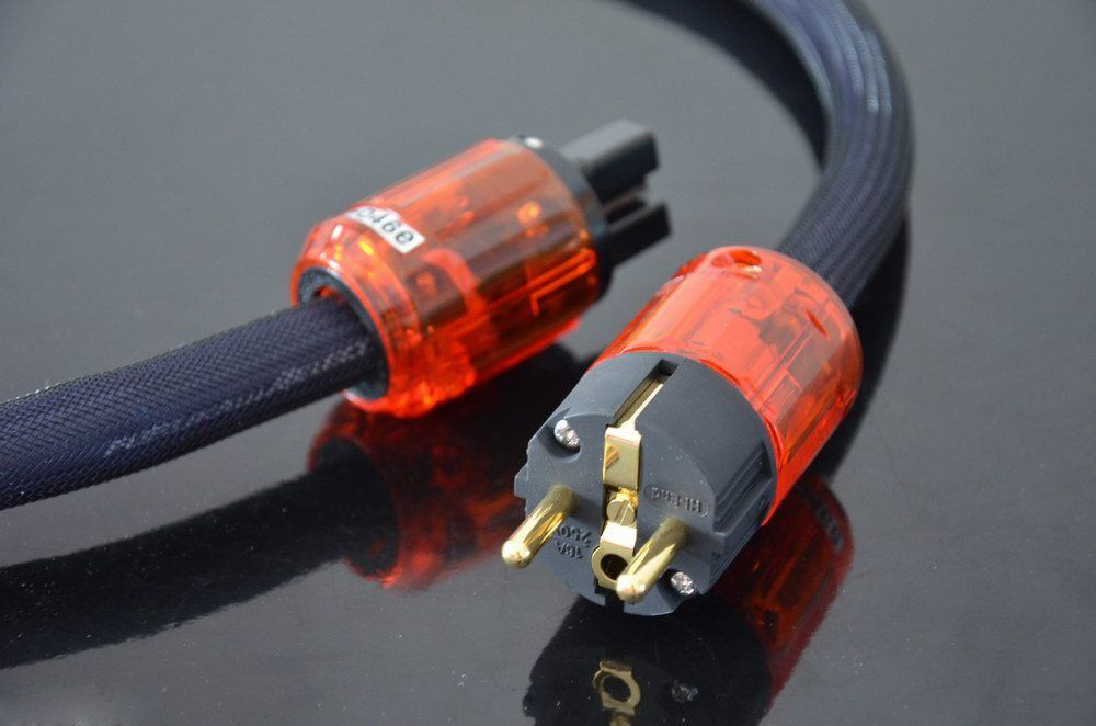 Hi End HIFI DIY Viborg Audio Power Cable Cord 1.5M