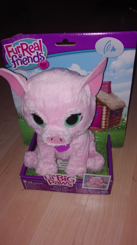 FUR real FRIEND Świnka interaktywna dziękowa