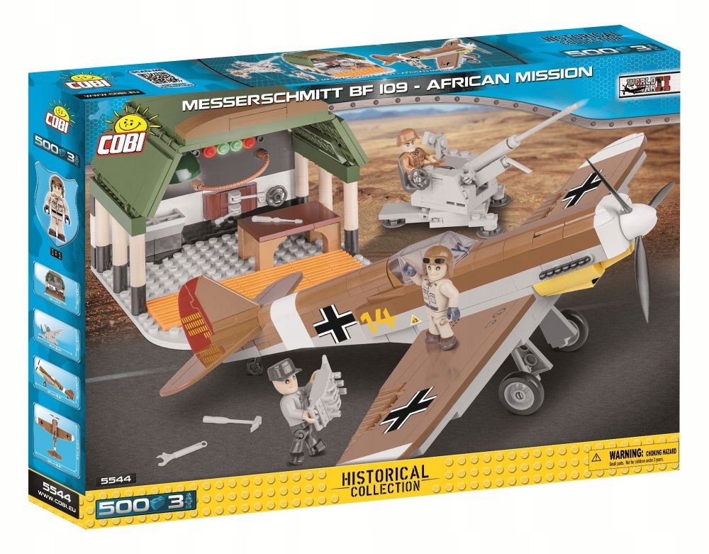 COBI Klocki Niemiecki Samolot Messerschmitt 5544