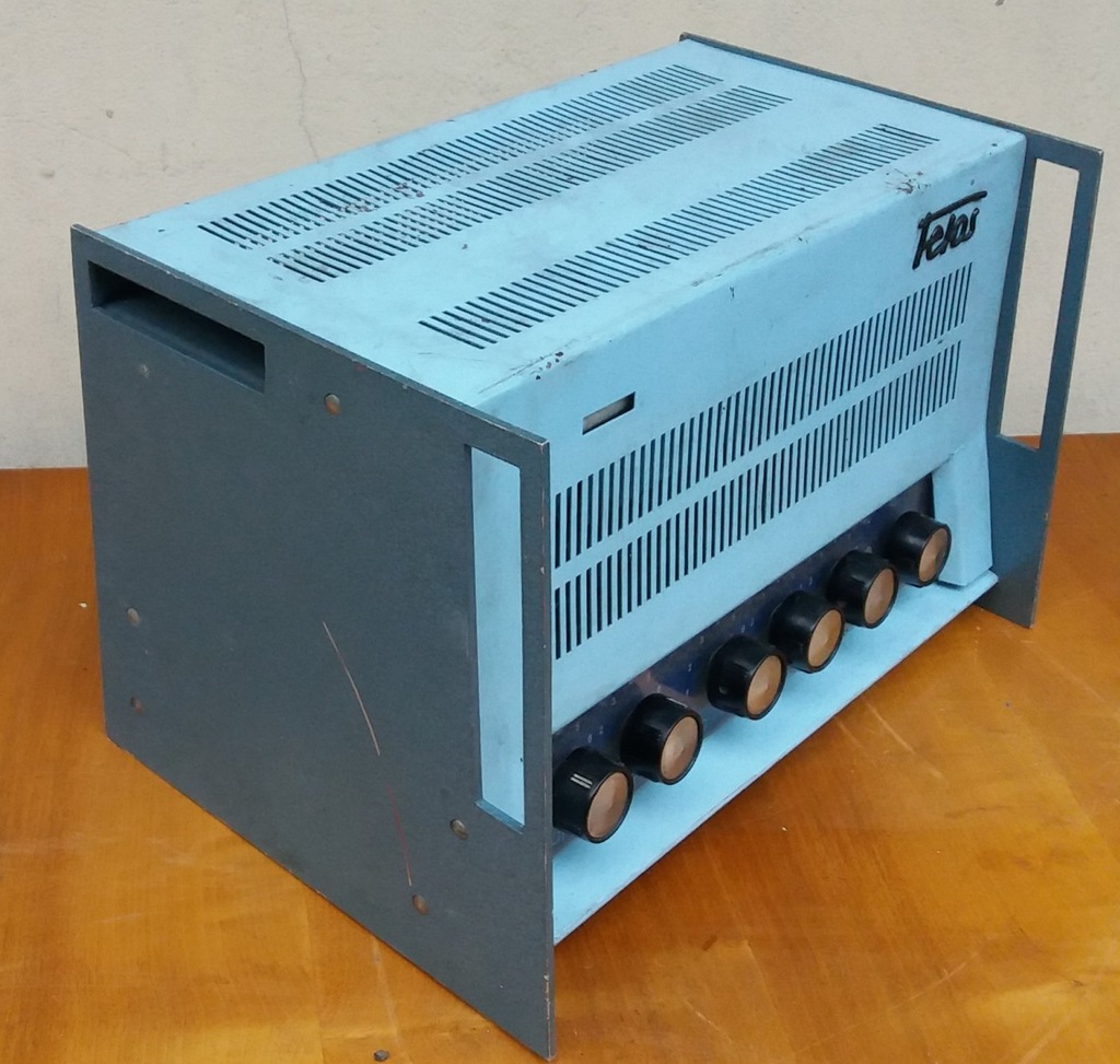Wzmacniacz lampowy TELOS WA-40/67 40W Unitra EL34