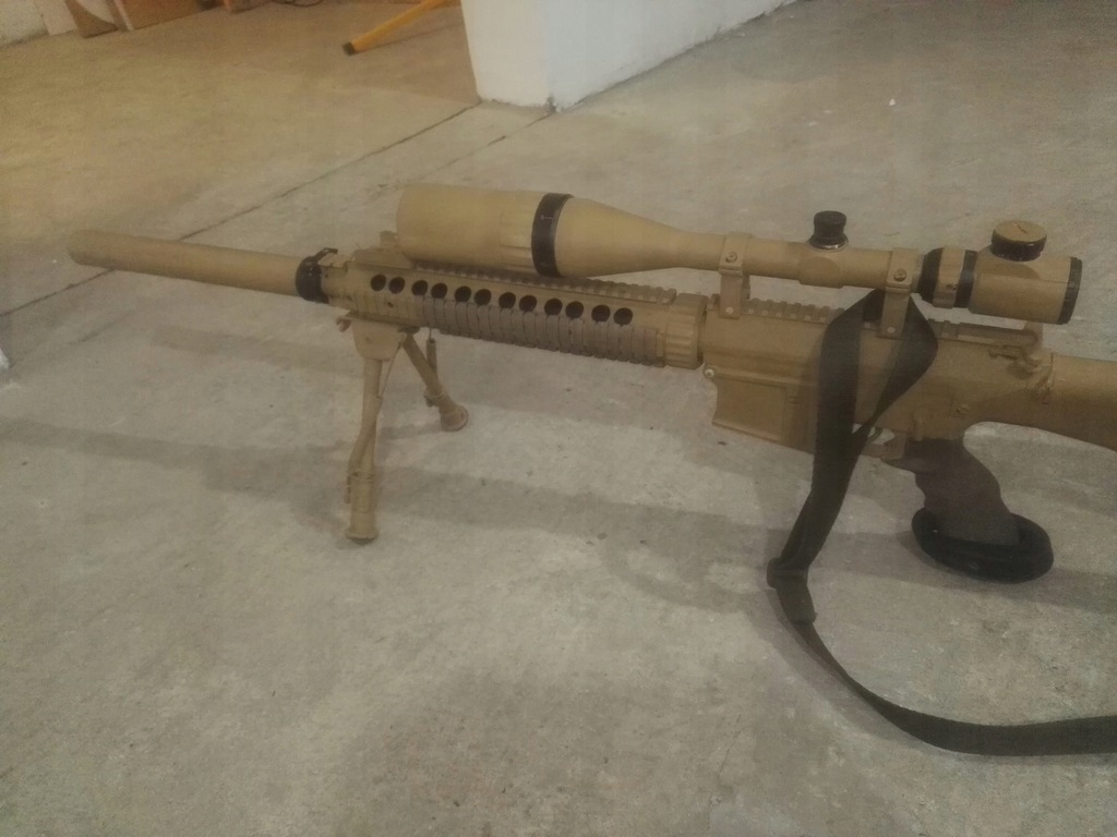 ASG SR 25 FULL TUNING 600-650 FPS