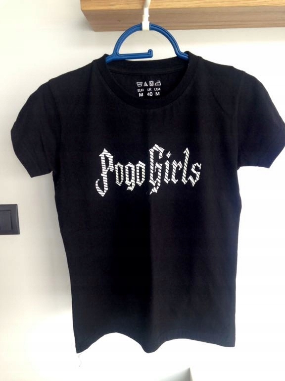 Koszulka t-shirt POGO GIRLS 38 40 M L czarna