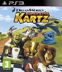Super Star Kartz wyścigi Shrek Alex Osioł PS3