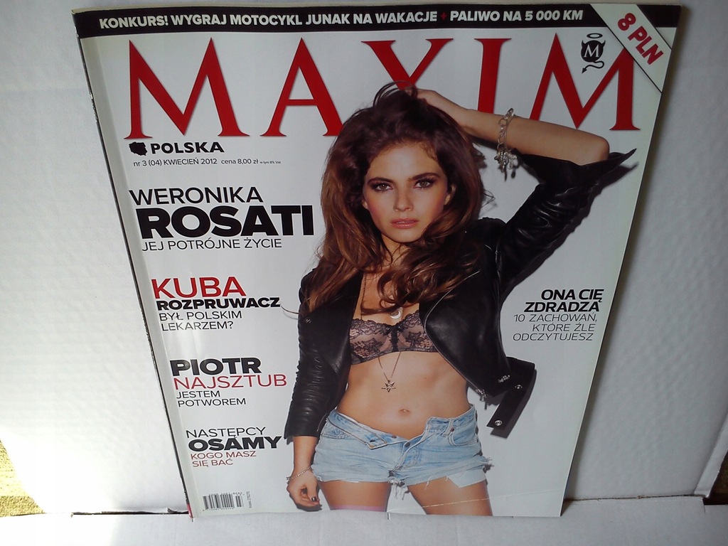MAXIM 3(4)2012 WERONIKA ROSATI R.NICHOLS K. LAW !!