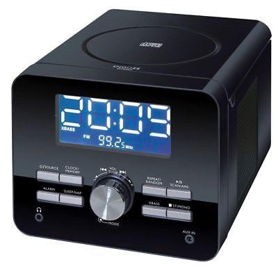 Radio CD z budzikiem TERRIS CDR 264 czarne