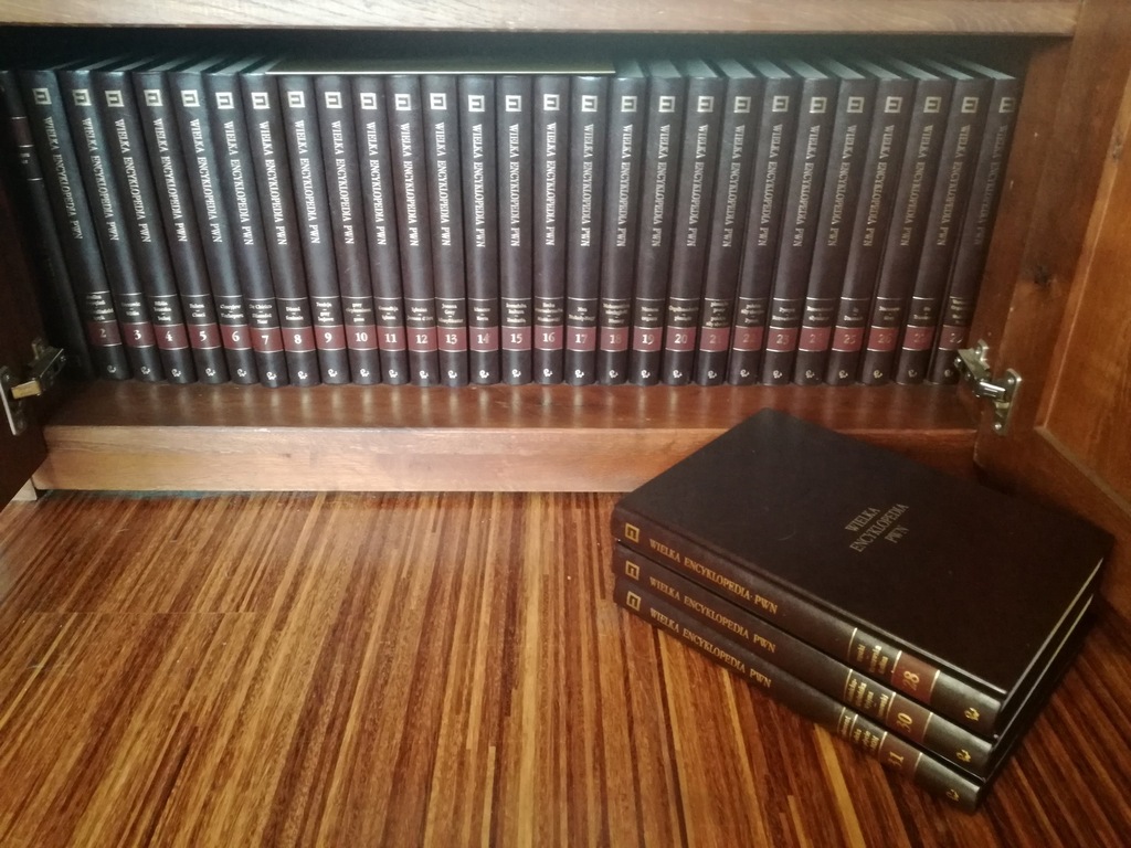 Wielka Encyklopedia PWN -KOMPLET 32 tomy