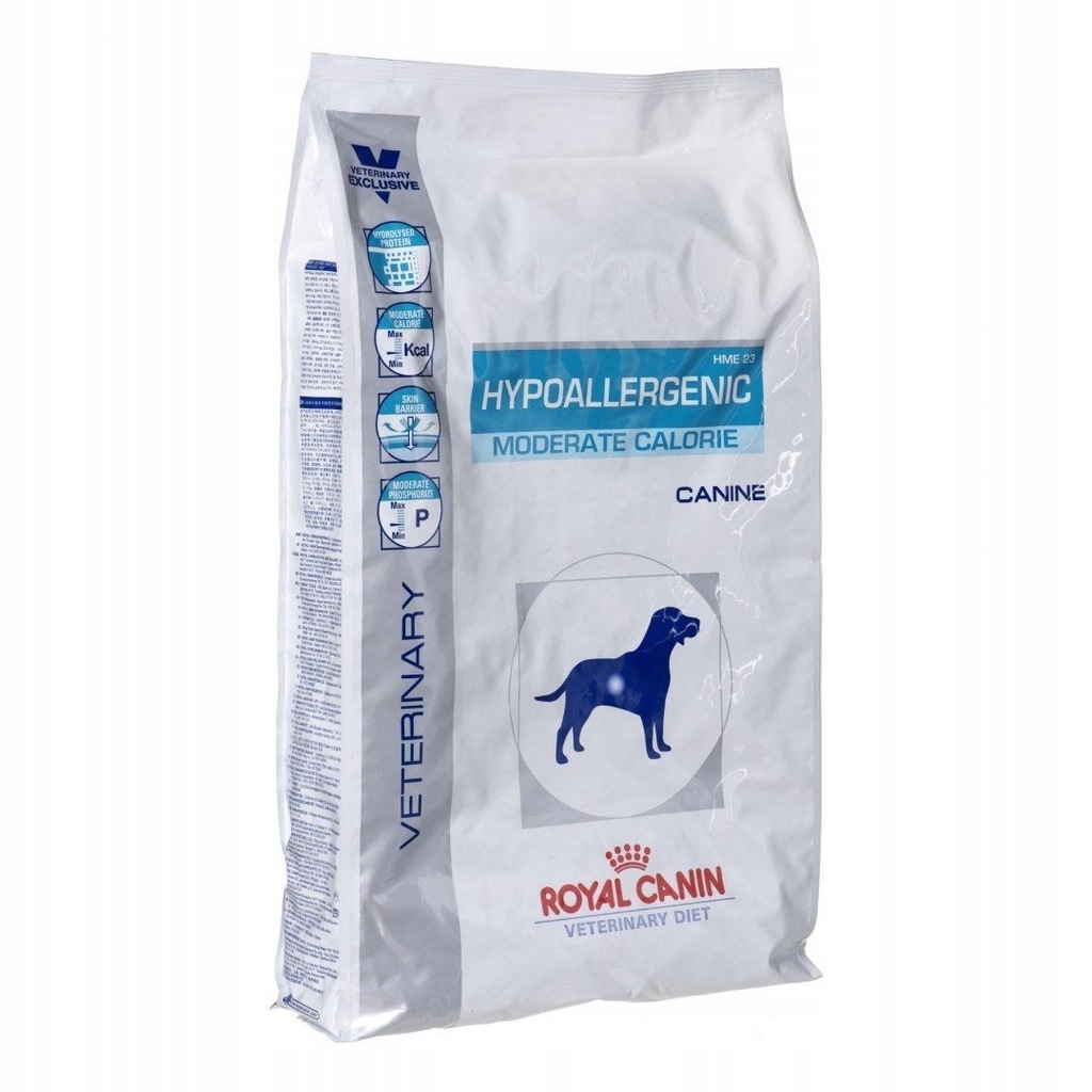 Royal canin hypoallergenic moderate cheap calorie hme 23 veterinary diet