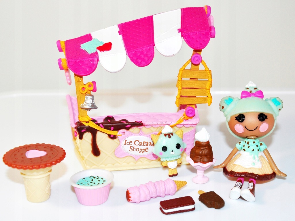 MINI LALALOOPSY ORYGINALNY ZESTAW CUKIERNIA LODY