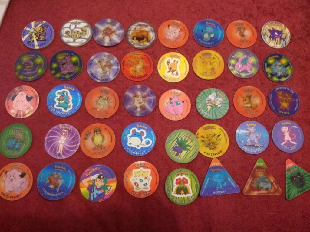 pokemon tazo mix kapsle pokemony rozne