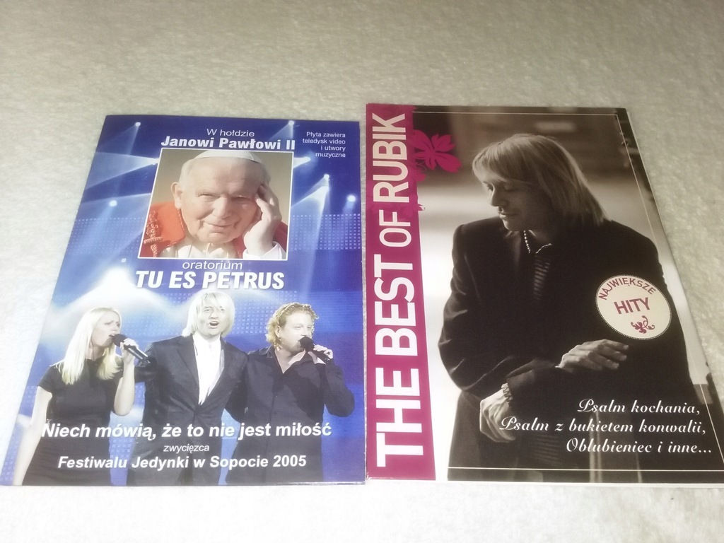 2 CD PIOTR RUBIK - THE BEST, W HOŁDZIE JP II
