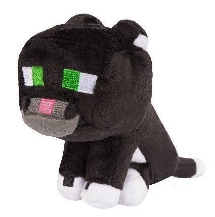 CZARNY KOT MINECRAFT PLUSZAK Z POLSKI 22cm ORYGINA