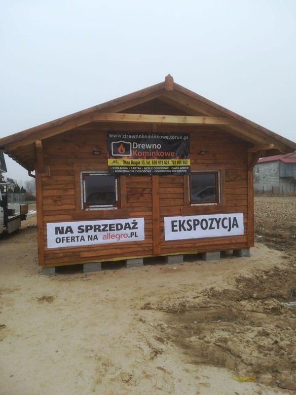 Domek drewniany bez pozwolenia