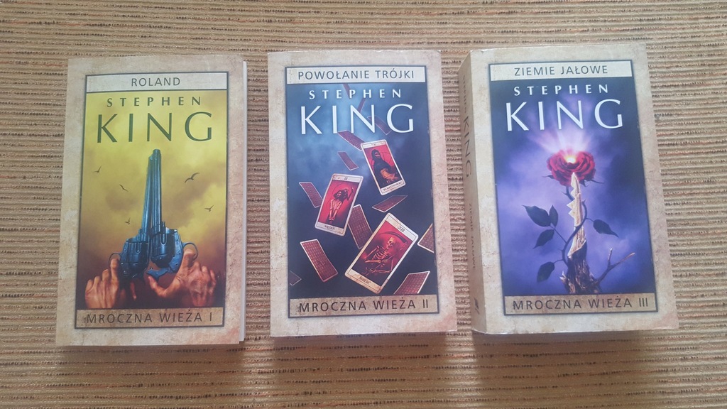 Stephen King - Mroczna wieża (1-3) wersja kieszonk