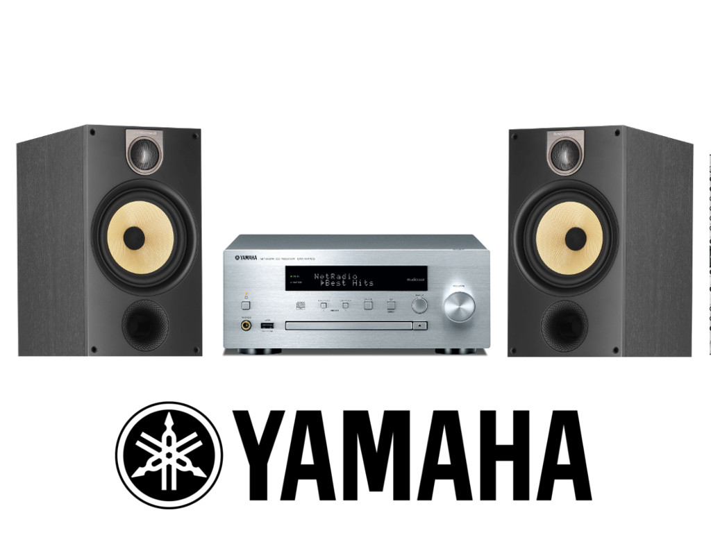 Mini wieża YAMAHA MCR-N470D +B&W 686 MusicCast