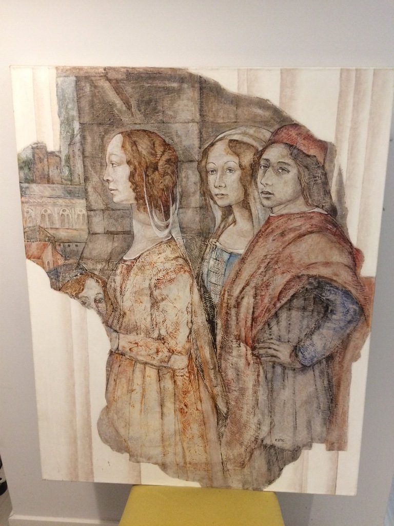 Obraz: Ryho Paprocki "Fresco", 2002 r.
