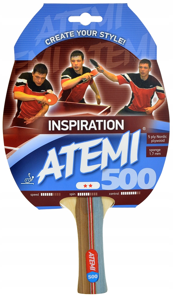 Rakietka tenis stołowy ATEMI 5000 BALSA (17105) - 7564071571 ...