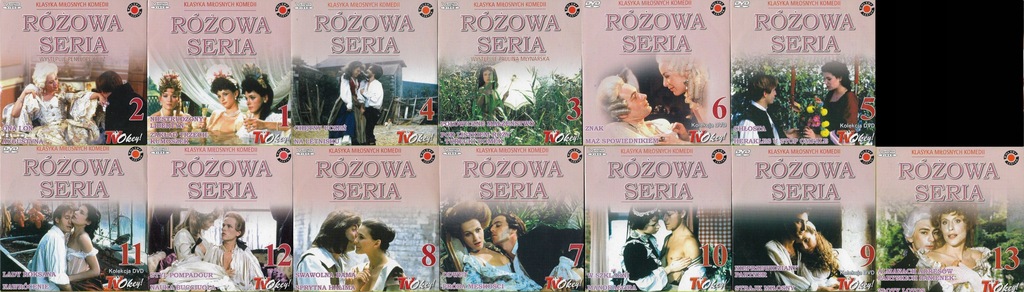 Różowa seria - płyty 1-13 - 26 odcinków komplet