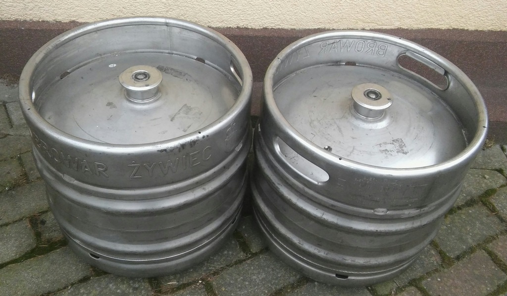 Beczka do piwa keg EURO 30 l Żywiec gwintowana.