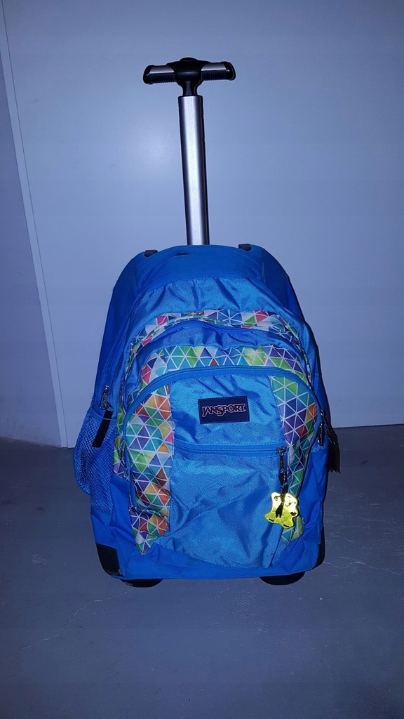 plecak szkolny na kółkach JanSport niebieski