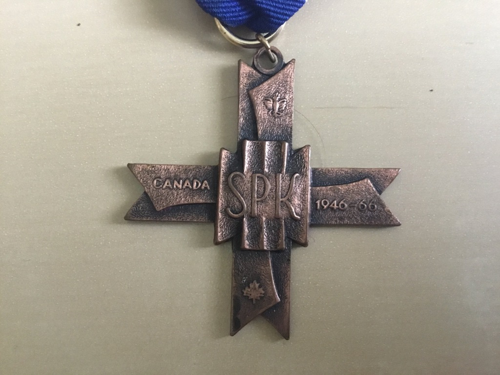 Medal krzyż SPK