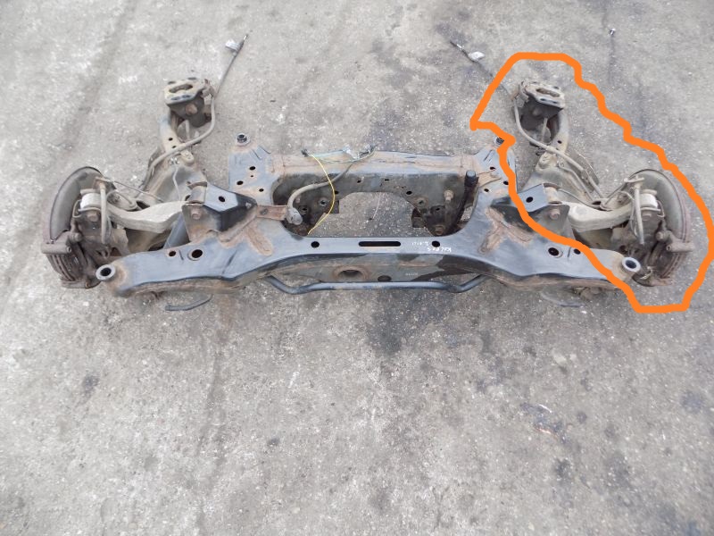RENAULT KOLEOS 2.0 DCI ZAWIESZENIE TYŁ PRAWE @