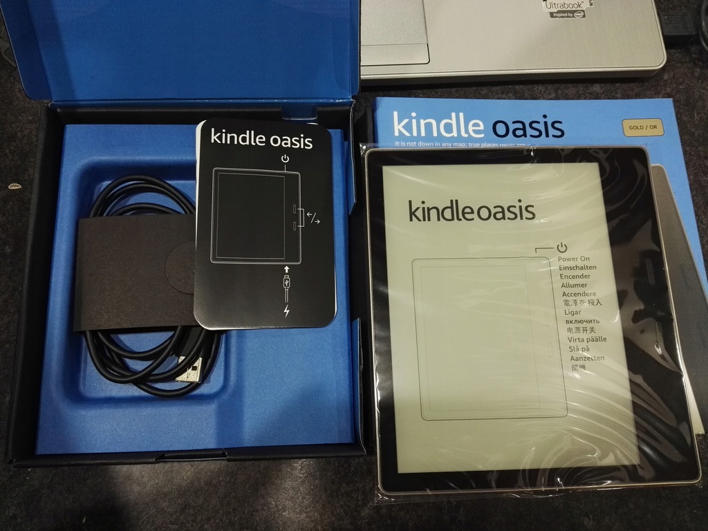 NOWY ebook Kindle Oasis CW24Wi gold