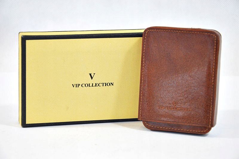WIZYTOWNIK SKÓRZANY VIP COLLECTION ETUI WIZYTÓWKI