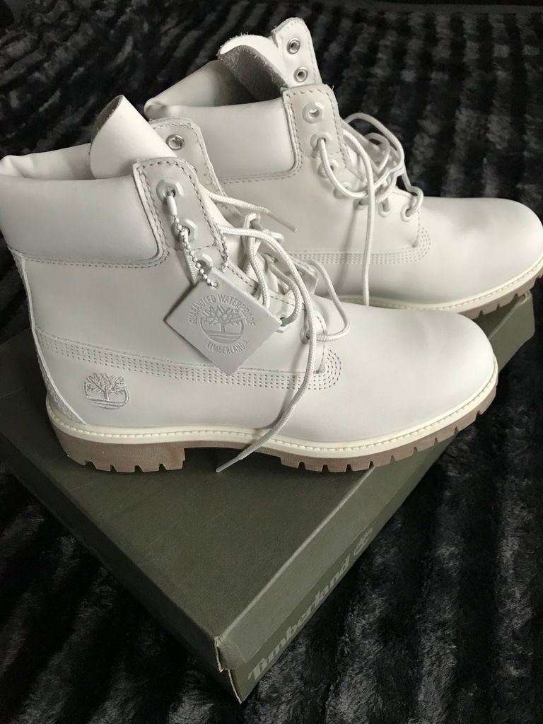 Buty trapery Timberland Classic 6” White r 43