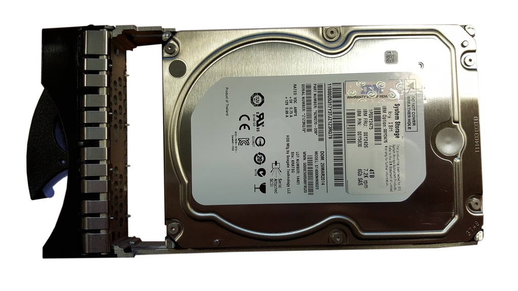IBM 4TB 7.2K 3.5 inch NL HDD for Storwize 00y2426