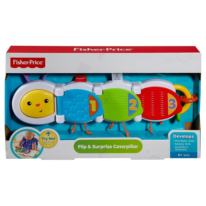 Zaskakująca gąsienica Fisher Price 