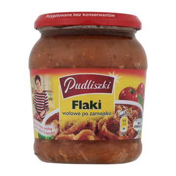 Pudliszki Flaczki Wołowe Po Zamojsku 520g