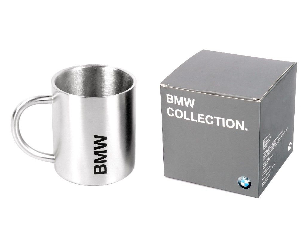 KUBEK METALOWY STALOWY ORYGINALNY BMW ACTIVE 0.3l