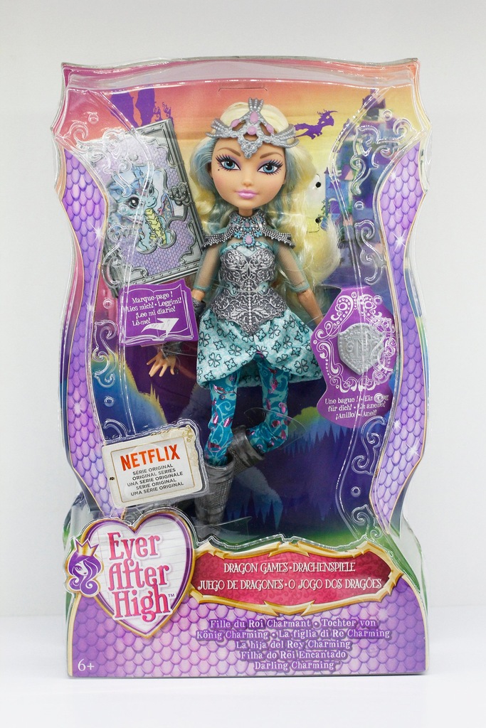 Ever After High Darling Charming Jogo De Dragões