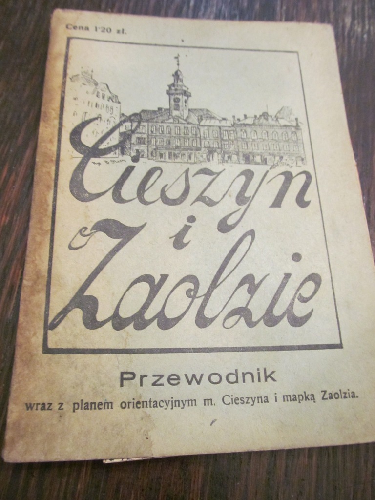 STIASNY -CIESZYN I ZAOLZIE 1938 - PRZEWODNIK+PLAN