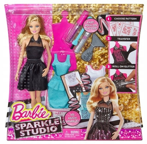 Barbie BROKATOWE STUDIO zestaw CCN12