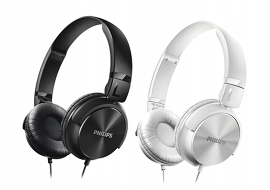 SŁUCHAWKI PHILIPS SHL-3060 BK, RD,