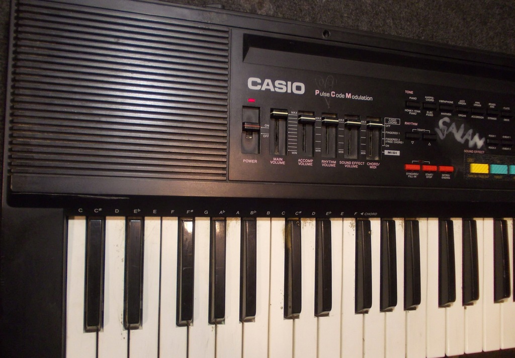 CASIO CT-660 keyboard - 7643493854 - oficjalne archiwum Allegro
