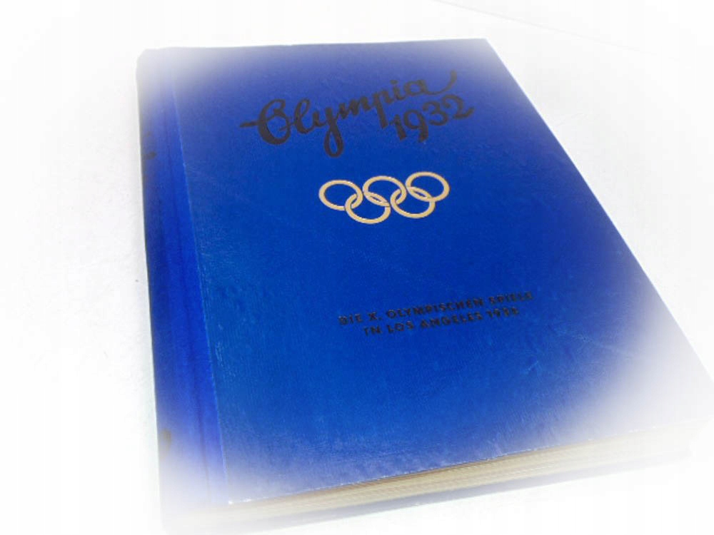 OLIMPIADA 1932 - ALBUM NIEMIECKI ________________!
