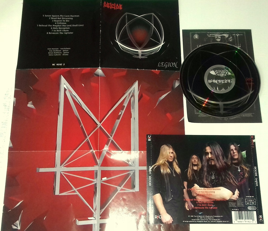 DEICIDE Legion...CD 1992 Roadrunner death
