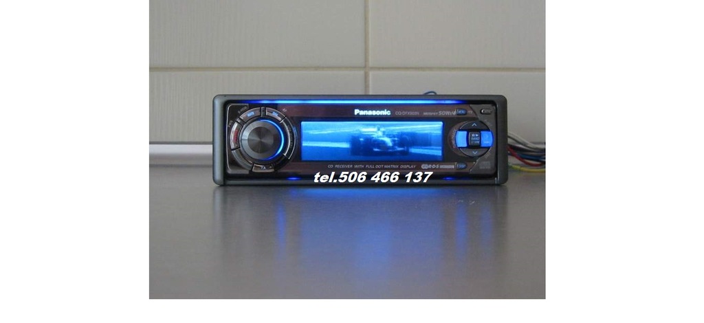 PANASONIC CQ-DFX 903N,ANIMACJE,MATRIX,WYSOKI MODEL