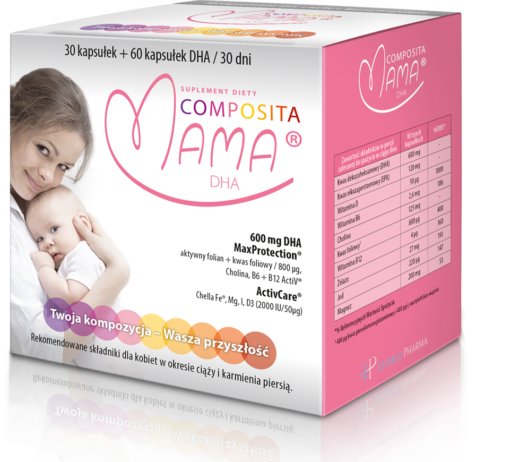 Composita Mama DHA 30 +60 + GRATIS