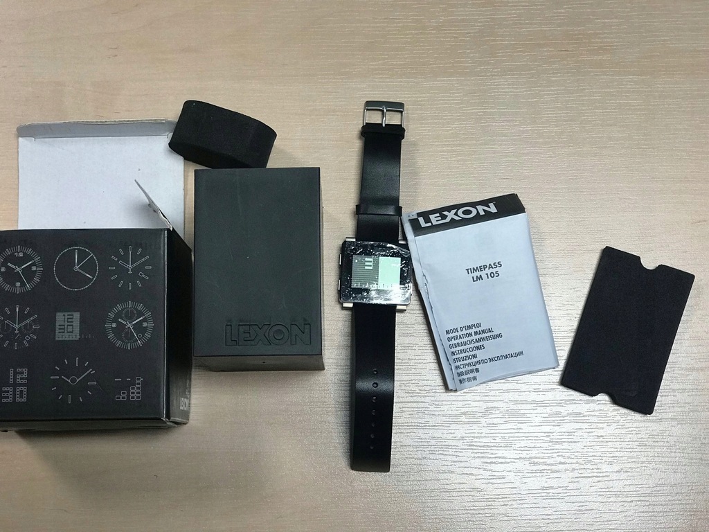 Lexon Timepass LM 105 - designerski