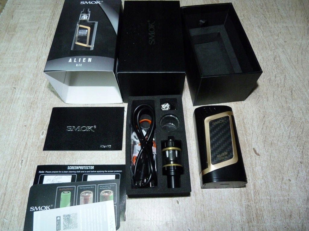 Smok alien 220W kit ,jak ijust wismec joyetech