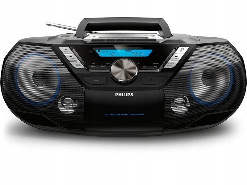 BOOMBOX Philips AZB798T/12 BT DAB+ CD USB MP3 7787732941 oficjalne
